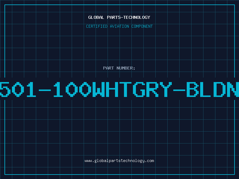 Aviation Part 8501-100WHTGRY-BLDNW