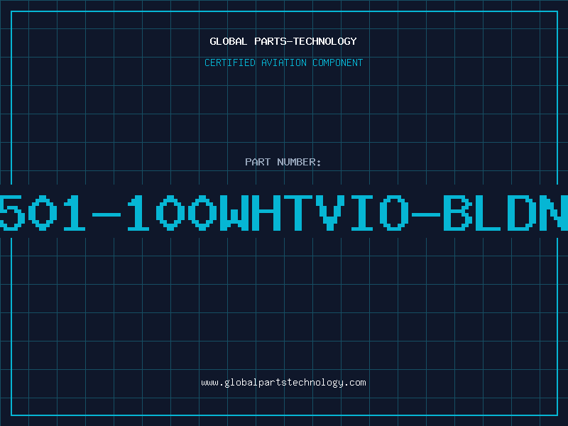 Aviation Part 8501-100WHTVIO-BLDNW
