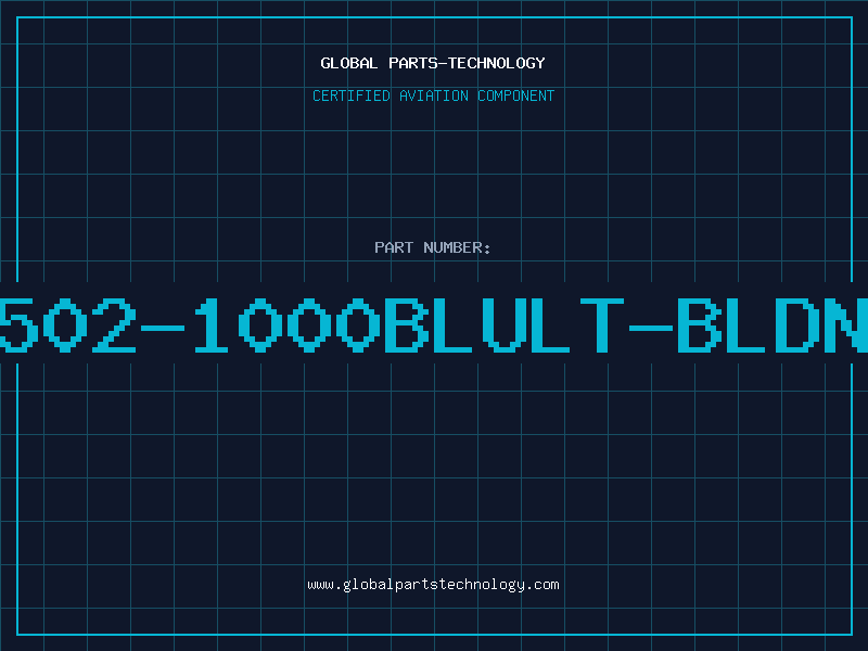 Aviation Part 8502-1000BLULT-BLDNW