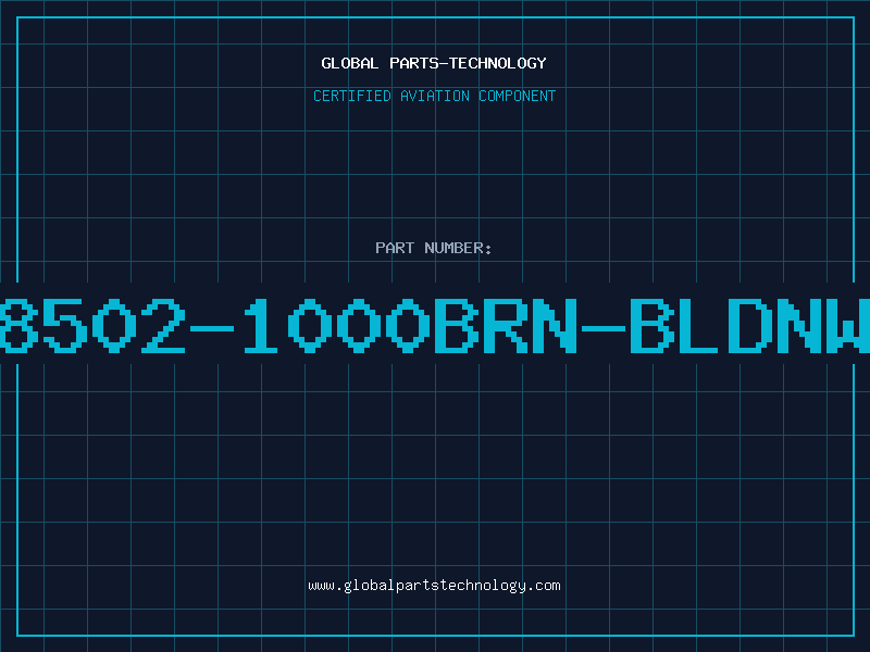 Aviation Part 8502-1000BRN-BLDNW