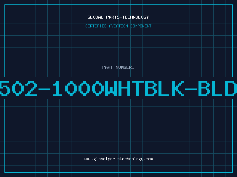Aviation Part 8502-1000WHTBLK-BLDN