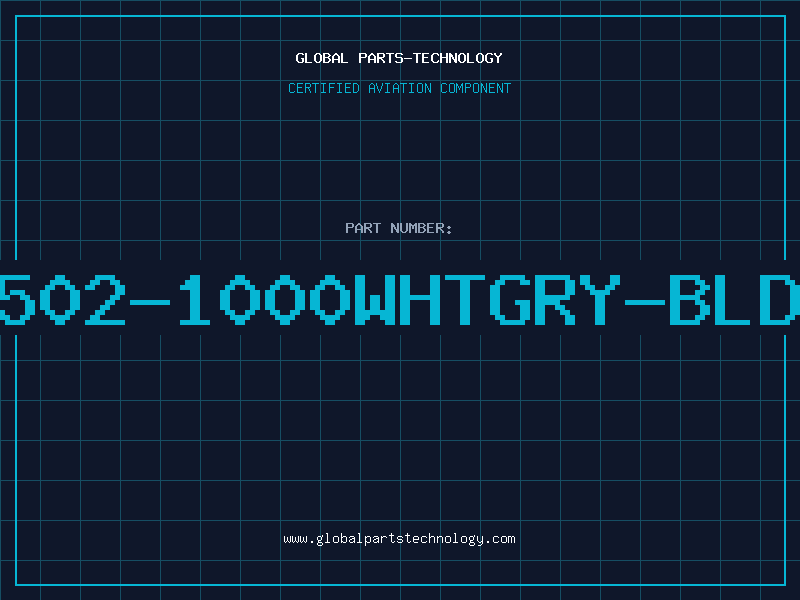 Aviation Part 8502-1000WHTGRY-BLDN