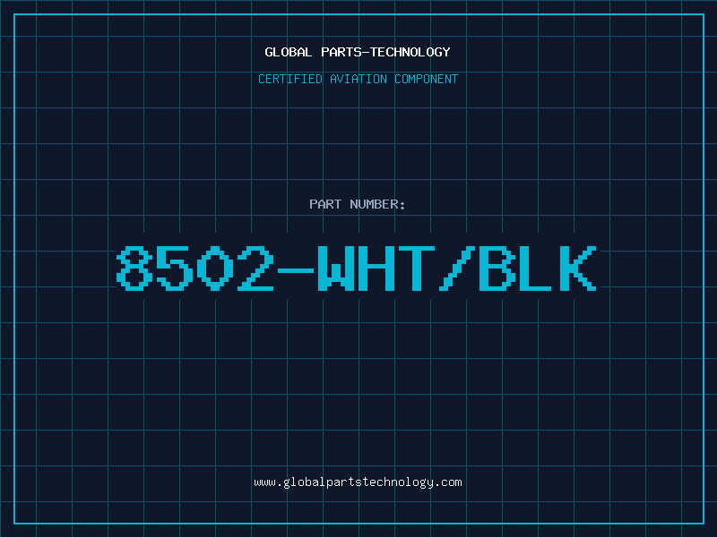 Aviation Part 8502-WHT/BLK