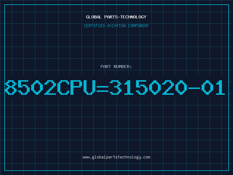 Aviation Part 8502CPU=315020-01