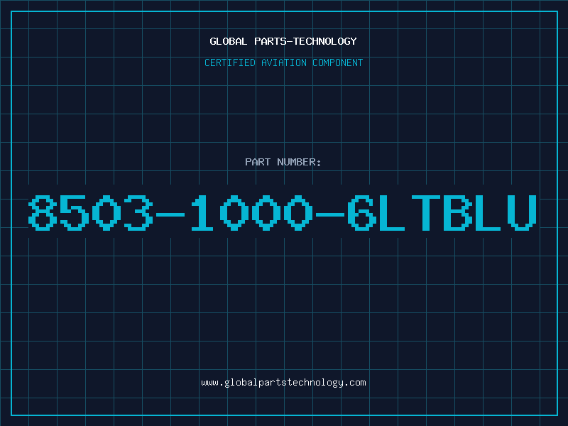 Aviation Part 8503-1000-6LTBLU