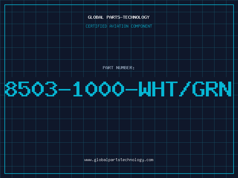 Aviation Part 8503-1000-WHT/GRN
