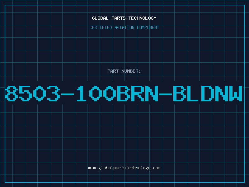 Aviation Part 8503-100BRN-BLDNW