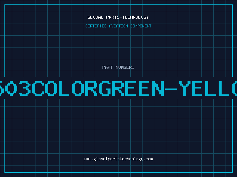 Aviation Part 8503COLORGREEN-YELLOW