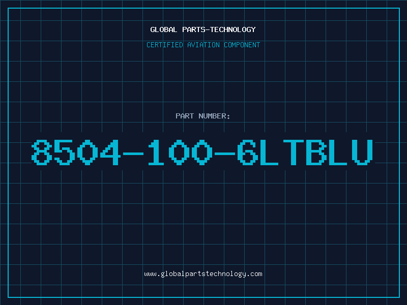 Aviation Part 8504-100-6LTBLU