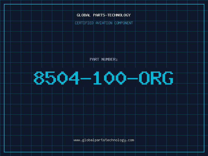 Aviation Part 8504-100-ORG