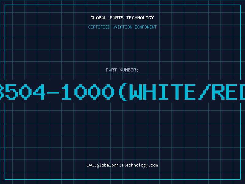 Aviation Part 8504-1000(WHITE/RED