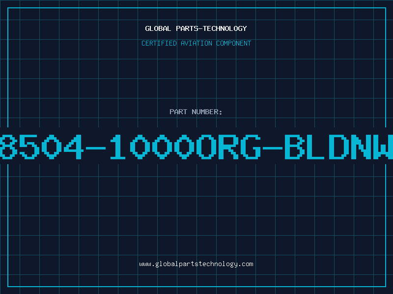 Aviation Part 8504-1000ORG-BLDNW