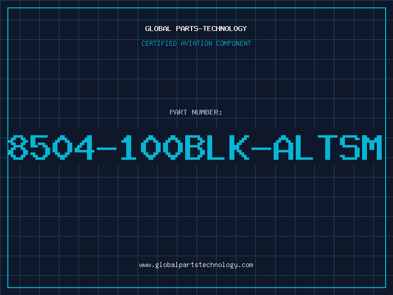 Aviation Part 8504-100BLK-ALTSM