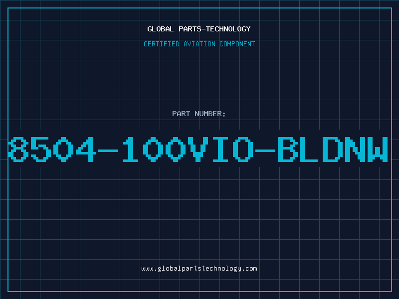 Aviation Part 8504-100VIO-BLDNW