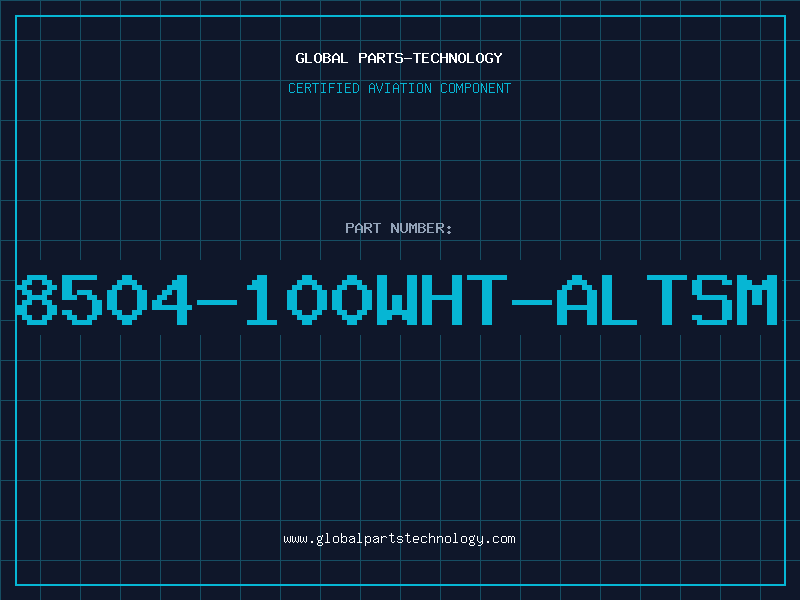 Aviation Part 8504-100WHT-ALTSM