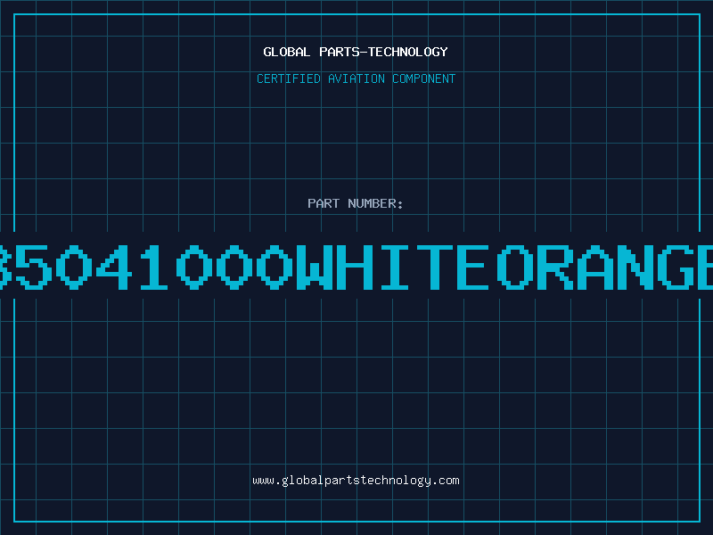 Aviation Part 85041000WHITEORANGE