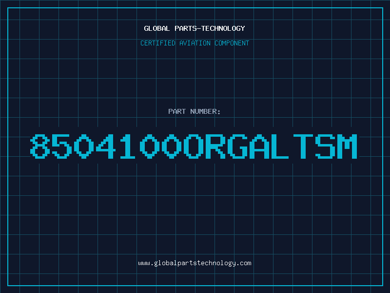 Aviation Part 8504100ORGALTSM