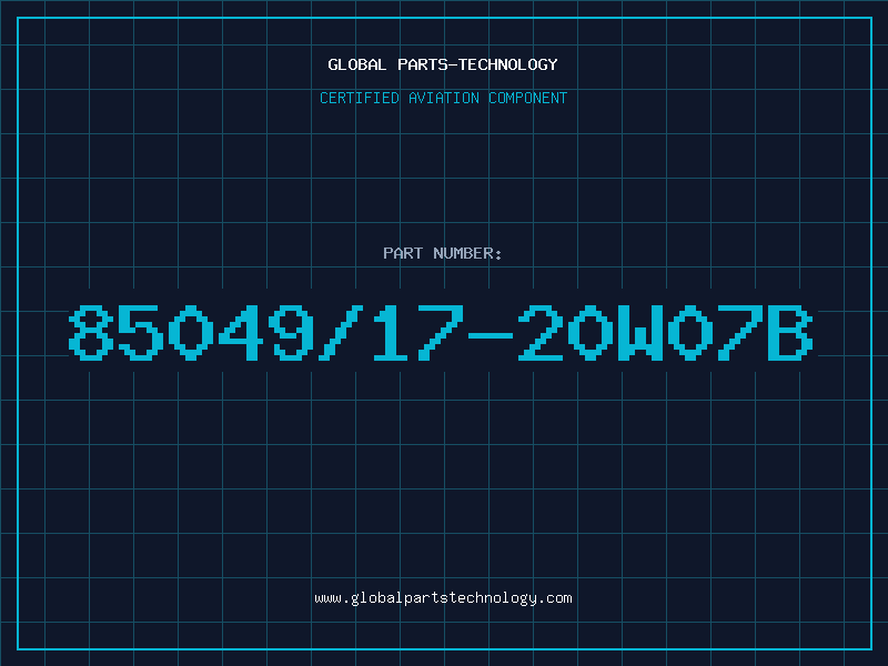 Aviation Part 85049/17-20W07B