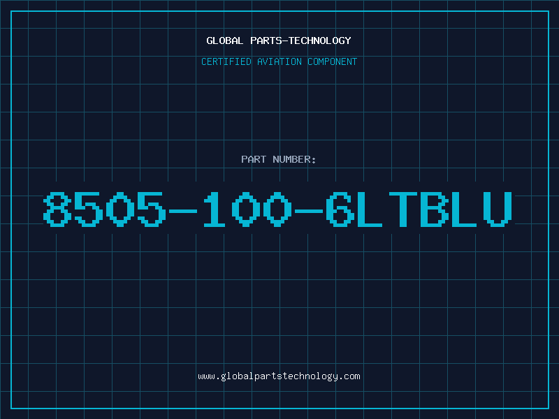 Aviation Part 8505-100-6LTBLU