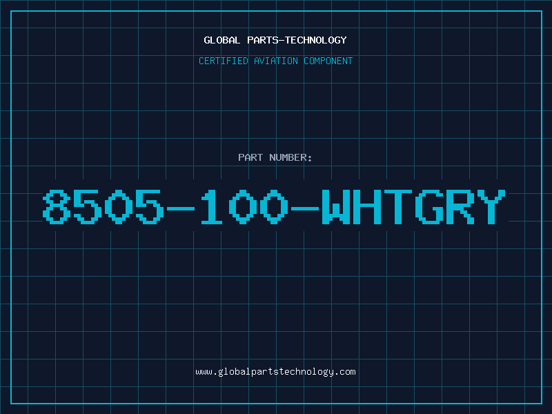 Aviation Part 8505-100-WHTGRY