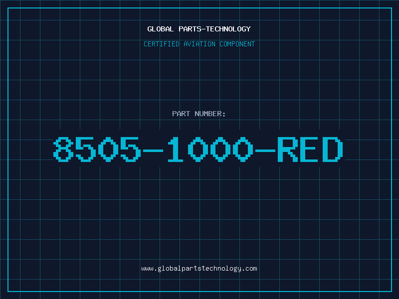Aviation Part 8505-1000-RED