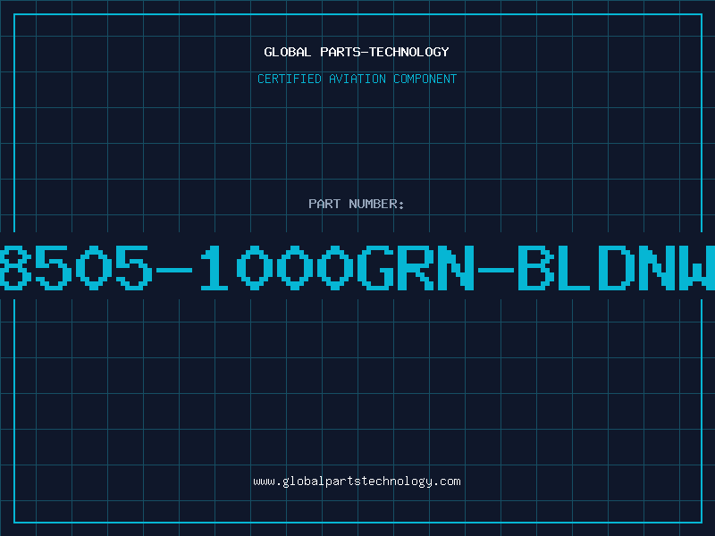 Aviation Part 8505-1000GRN-BLDNW