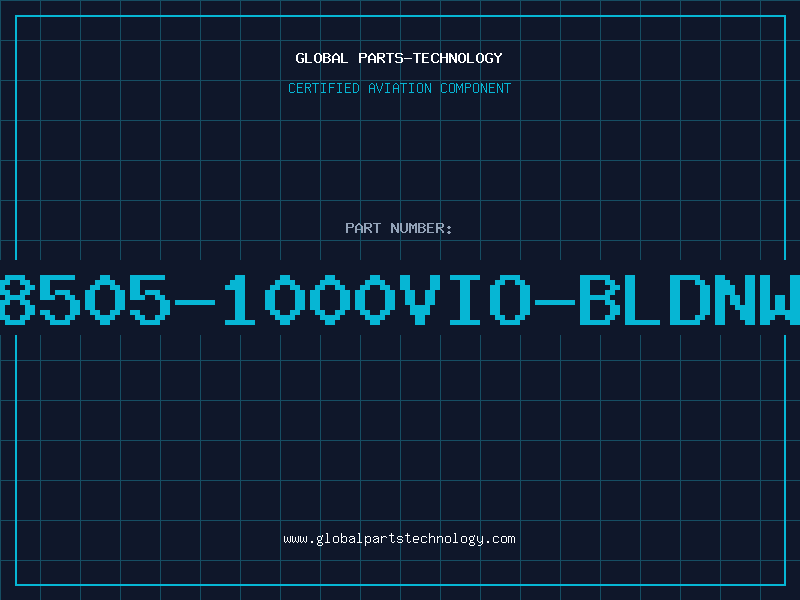 Aviation Part 8505-1000VIO-BLDNW
