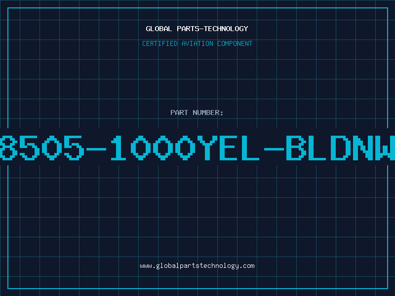 Aviation Part 8505-1000YEL-BLDNW