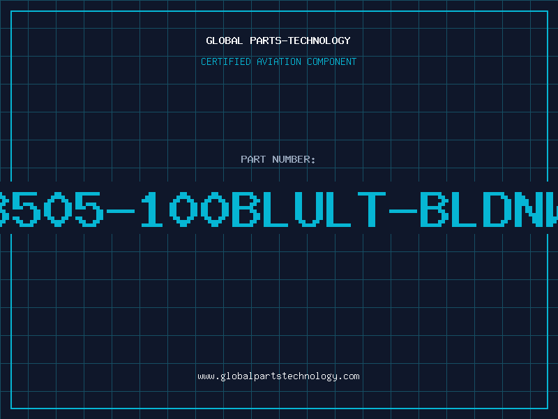 Aviation Part 8505-100BLULT-BLDNW