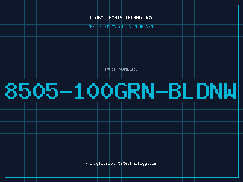 Aviation Part 8505-100GRN-BLDNW