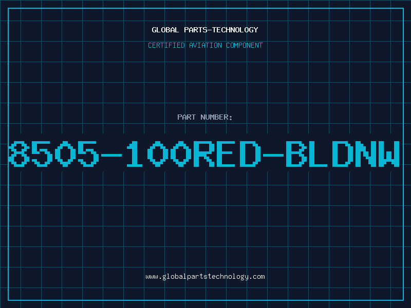 Aviation Part 8505-100RED-BLDNW