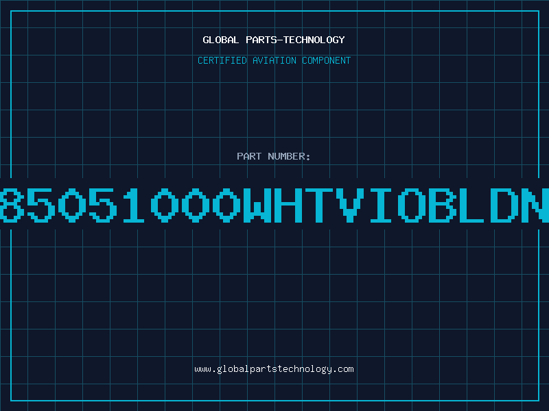 Aviation Part 85051000WHTVIOBLDN