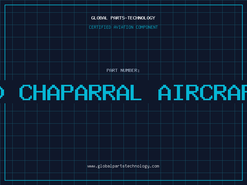 Aviation Part 85061-00 chaparral aircraft parts