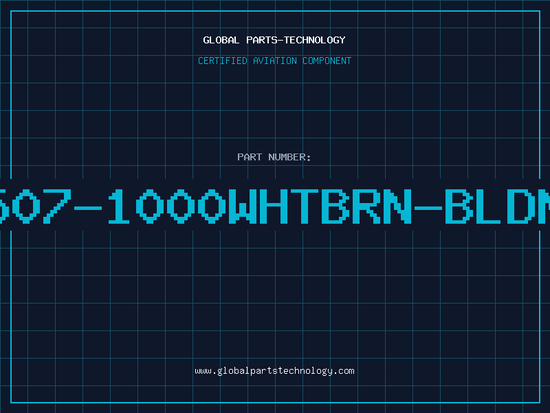 Aviation Part 8507-1000WHTBRN-BLDNW