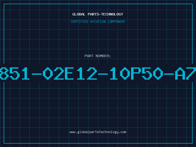 Aviation Part 851-02E12-10P50-A7