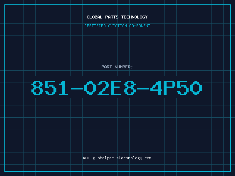 Aviation Part 851-02E8-4P50