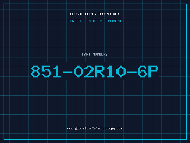 Aviation Part 851-02R10-6P