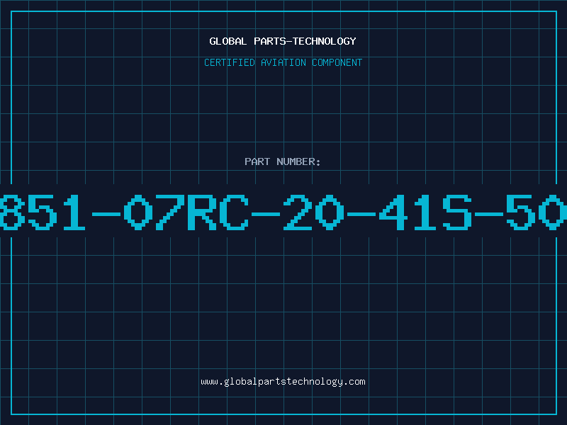 Aviation Part 851-07RC-20-41S-50