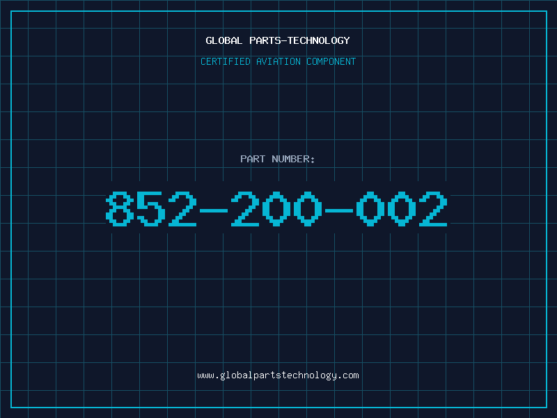 Aviation Part 852-200-002