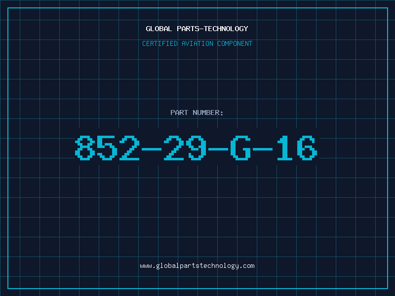 Aviation Part 852-29-G-16