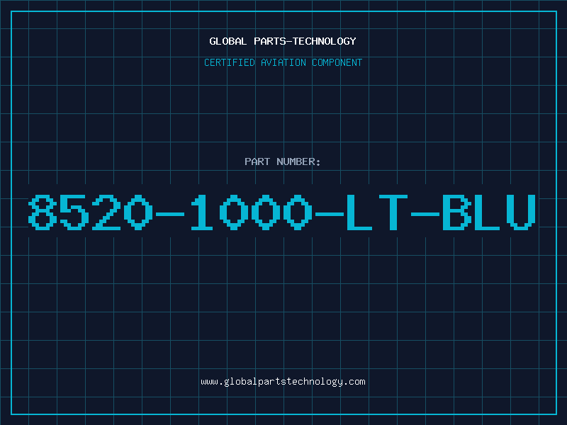 Aviation Part 8520-1000-LT-BLU
