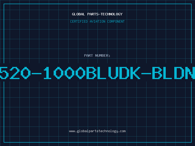 Aviation Part 8520-1000BLUDK-BLDNW