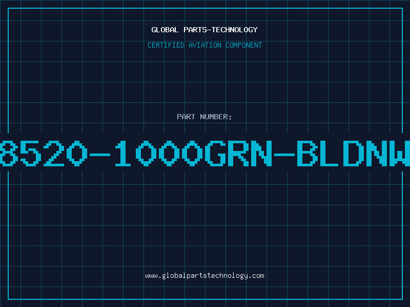 Aviation Part 8520-1000GRN-BLDNW