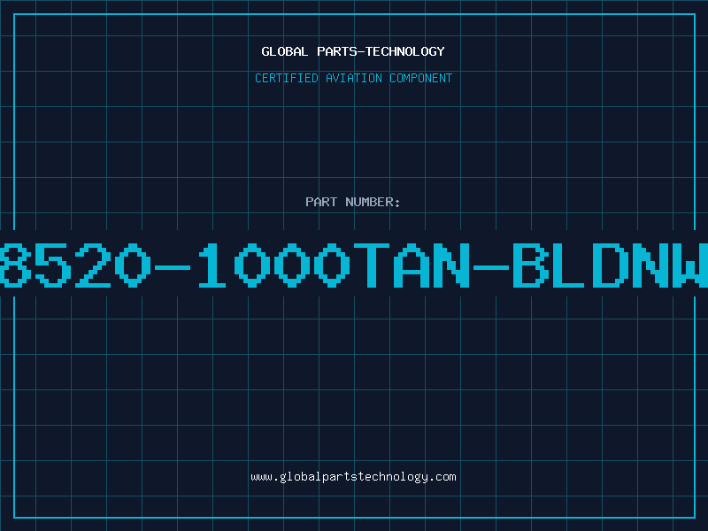 Aviation Part 8520-1000TAN-BLDNW