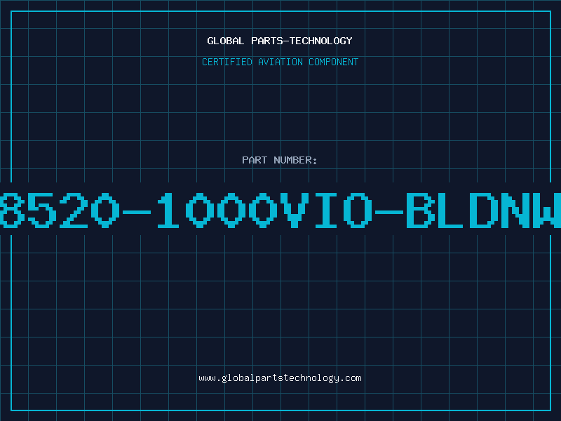 Aviation Part 8520-1000VIO-BLDNW