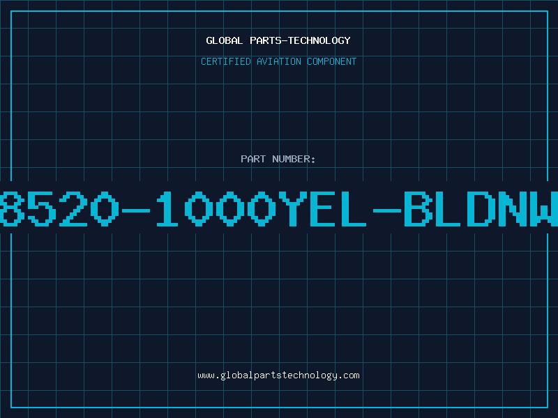 Aviation Part 8520-1000YEL-BLDNW
