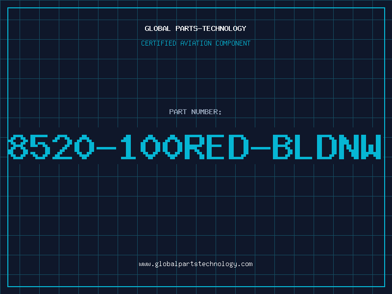 Aviation Part 8520-100RED-BLDNW