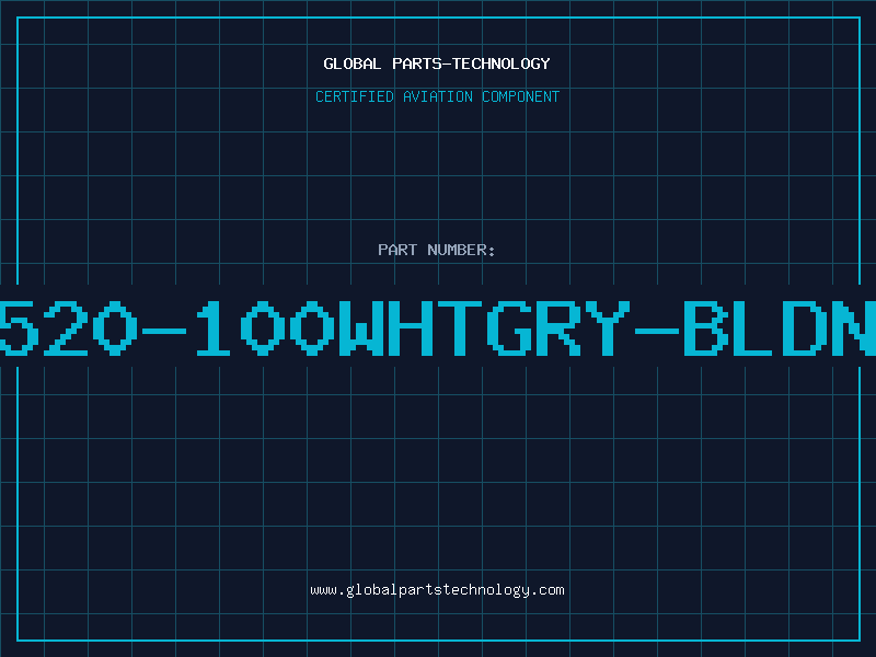 Aviation Part 8520-100WHTGRY-BLDNW