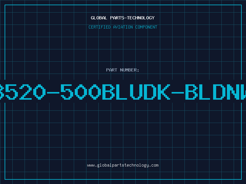 Aviation Part 8520-500BLUDK-BLDNW