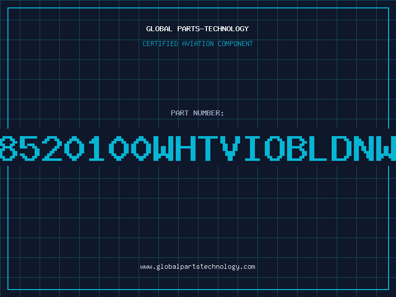 Aviation Part 8520100WHTVIOBLDNW